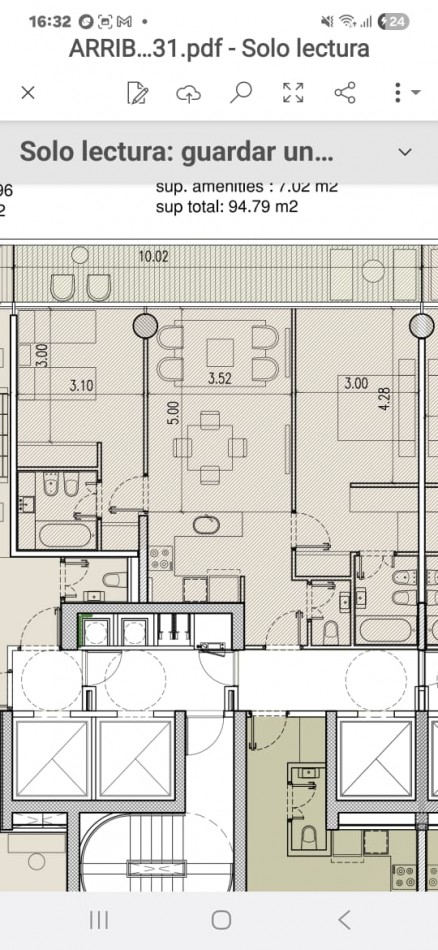 3 Ambientes o 2 ambientes -Departamento Premium en complejo exclusivo  Quantum Bellini
