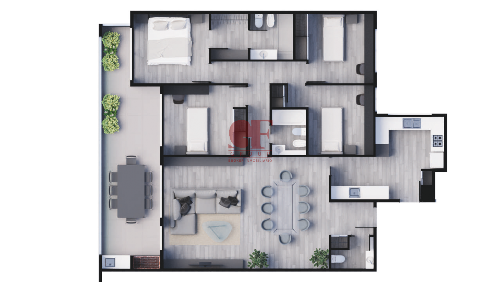 Emprendimiento EXCLUSIVO! 5 ambientes con jardin, terraza propia Villa Urquiza - FULL AMENITIES