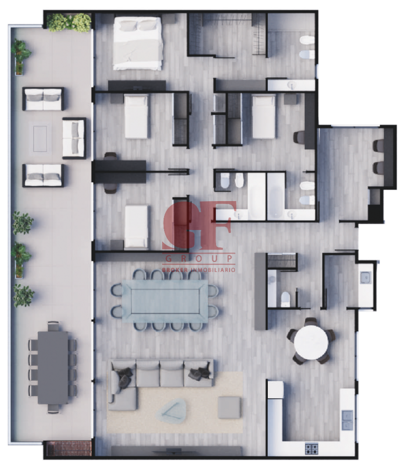 Emprendimiento EXCLUSIVO! 5 ambientes con jardin, terraza propia Villa Urquiza - FULL AMENITIES