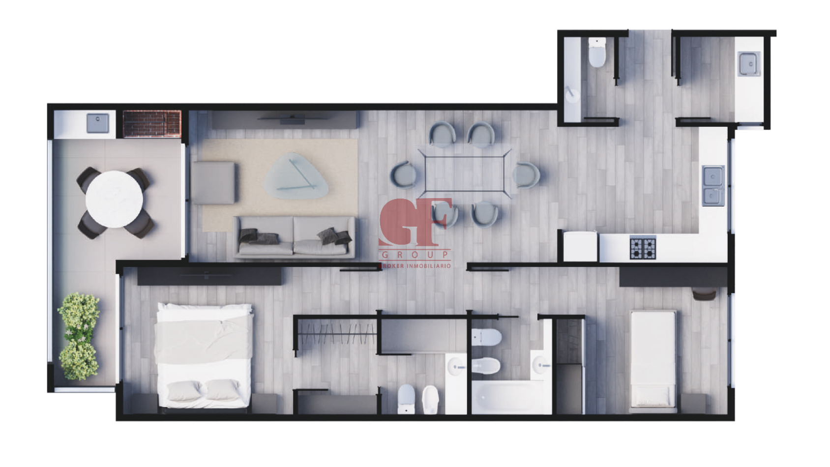 Emprendimiento EXCLUSIVO! 5 ambientes con jardin, terraza propia Villa Urquiza - FULL AMENITIES